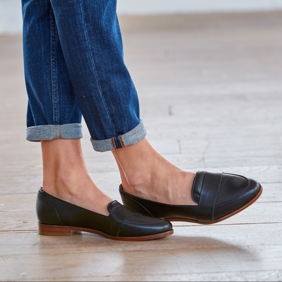 Sezane Shoes - Sezane Michel Loafers (Black, 39)